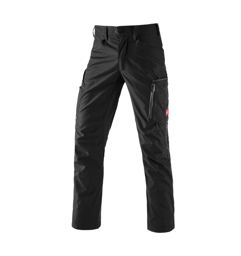 Thèmes: Pantalon à taille élastique d'hiver e.s.vision + noir 2