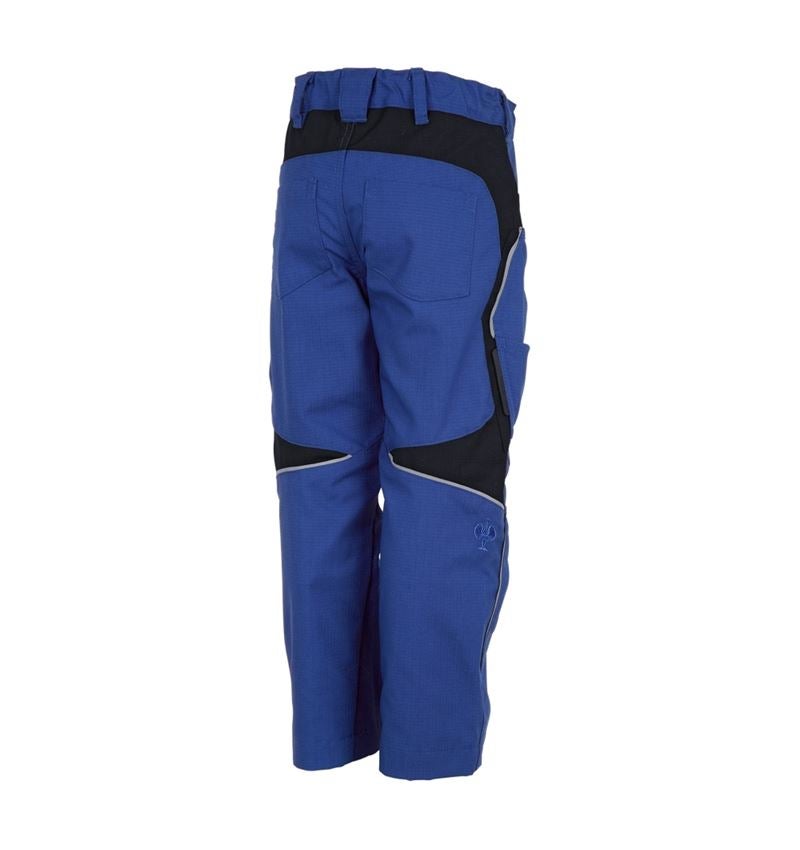 Froid: Pantalon élastique d‘hiver e.s.vision, enfants + bleu royal/noir 1