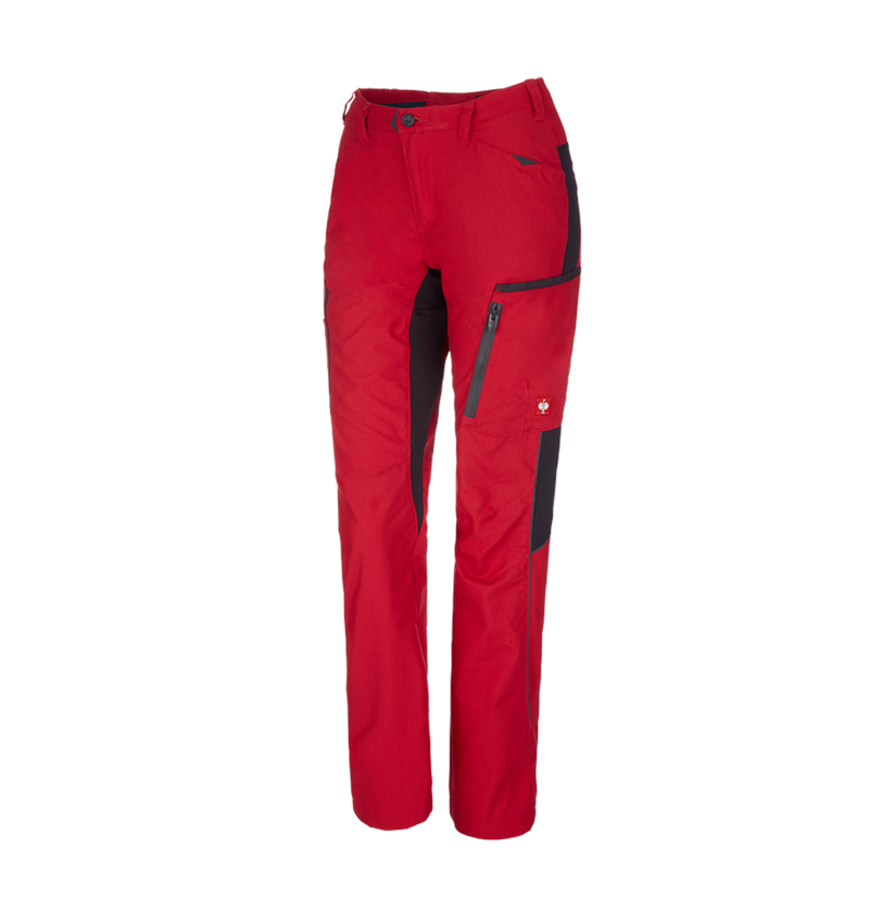 Froid: Pantalon d'hiver pour femmes e.s.vision + rouge/noir 2