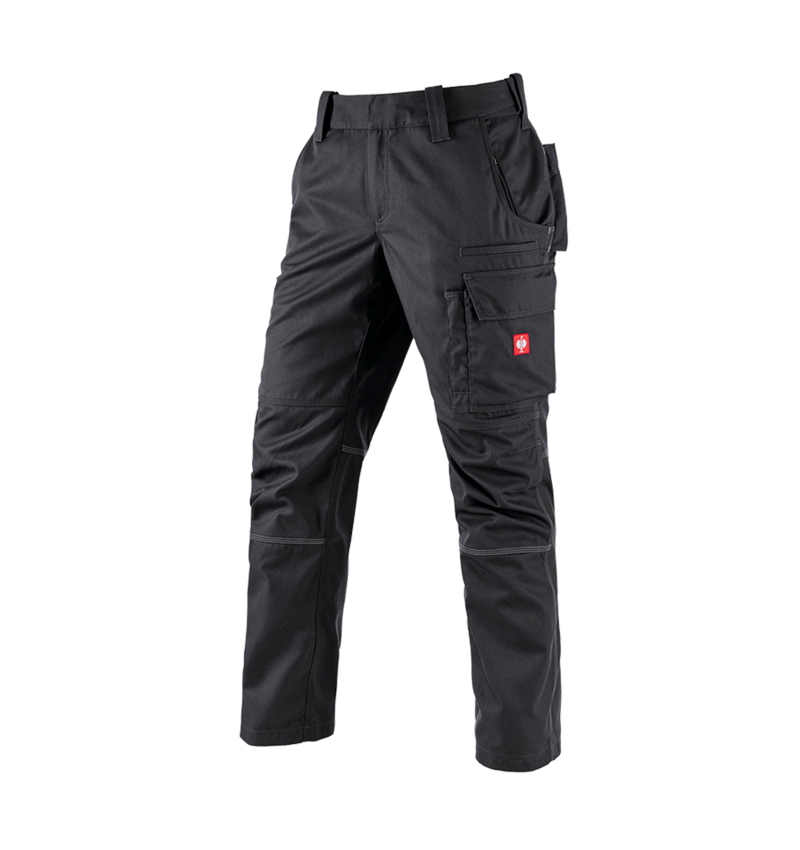 Pantalons de travail: Pantalon à taille élastique e.s.industry + graphite 1