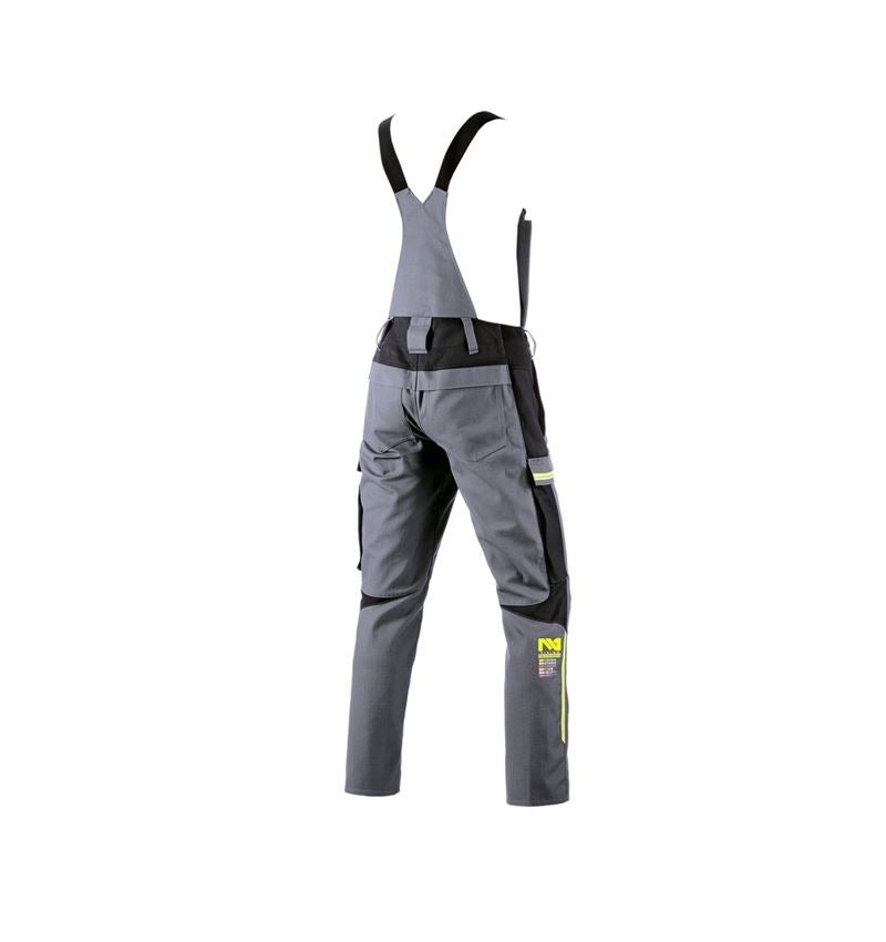 Pantalons de travail: Salopette e.s.vision multinorm* + gris/noir 2