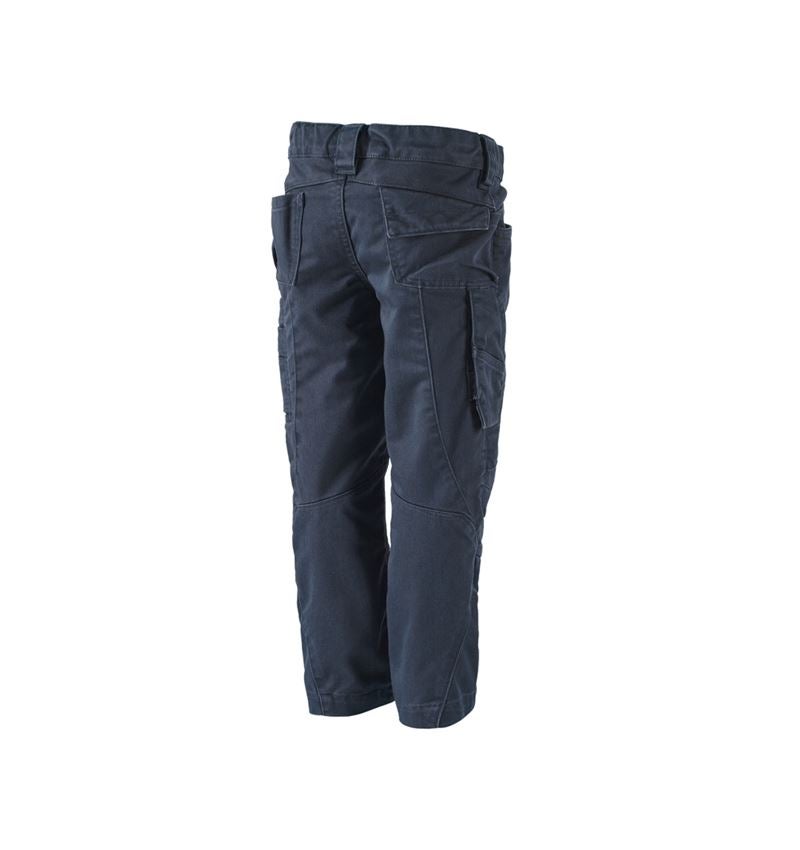 Pantalons: Pantalon à taille élastique e.s.motion ten,enfants + bleu ardoise 3