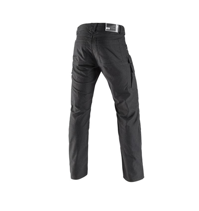 Pantalons de travail: Pantalon cargo de travail e.s.vintage + noir 3