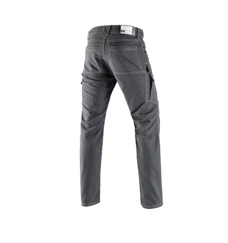 Pantalons de travail: Pantalon cargo de travail e.s.vintage + étain 3