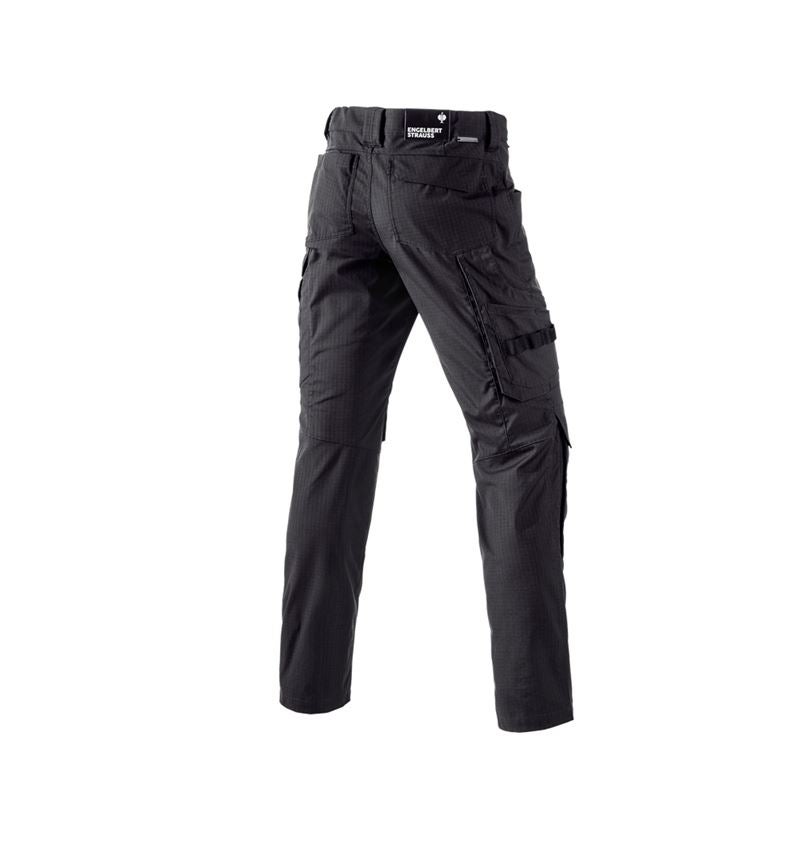 Pantalons de travail: Pantalon à taille élastique e.s.concrete solid + noir 3