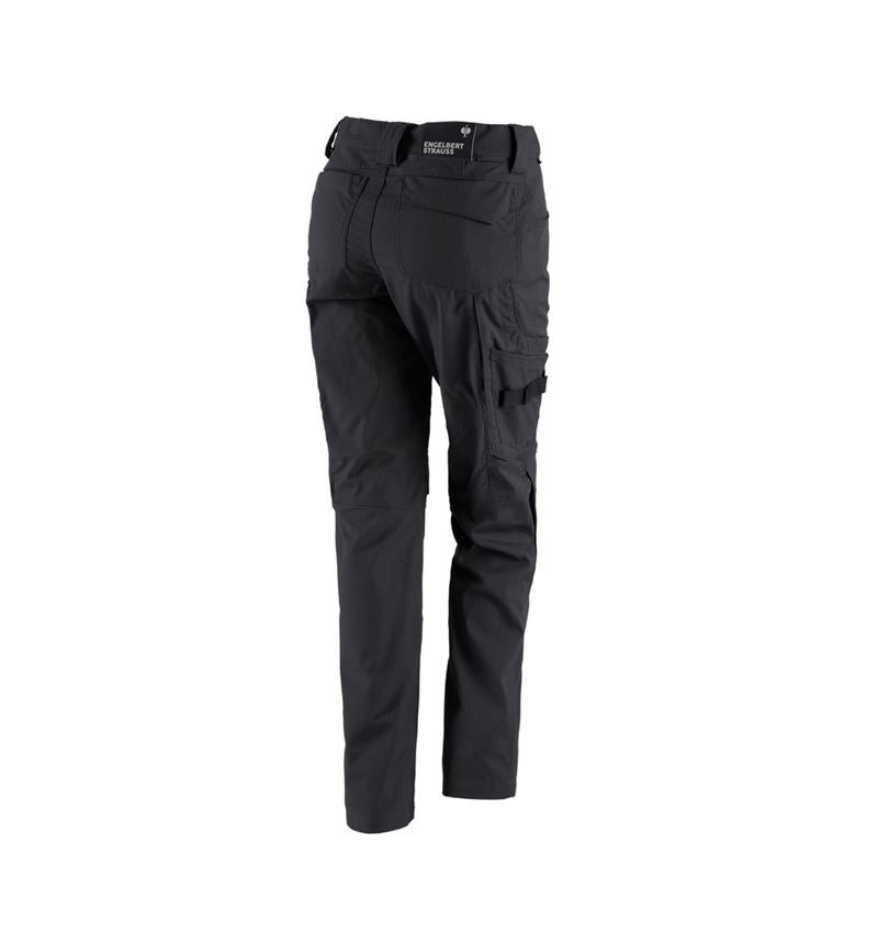 Thèmes: Pantalon à taille élast. e.s.concrete solid femmes + noir 3