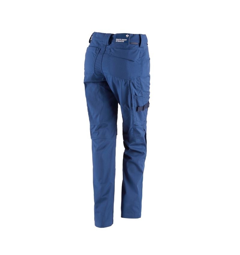 Thèmes: Pantalon à taille élast. e.s.concrete solid femmes + bleu alcalin 3