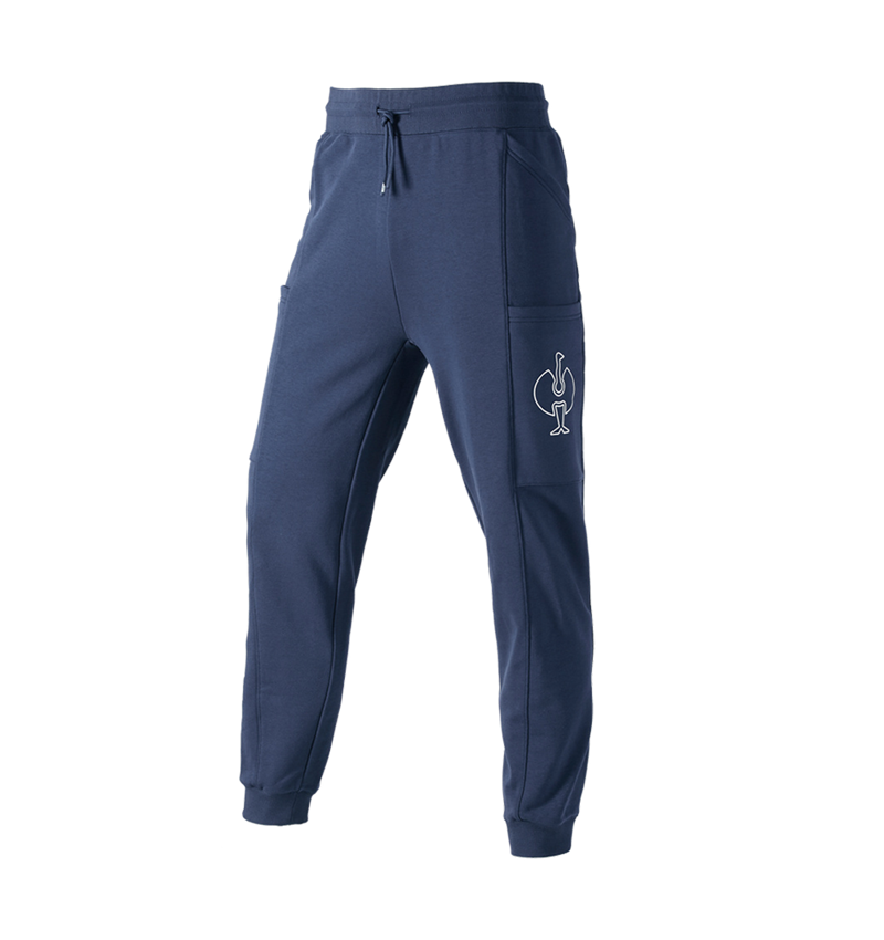 Accessoires: Sweat pants e.s.trail + diepblauw/wit 3