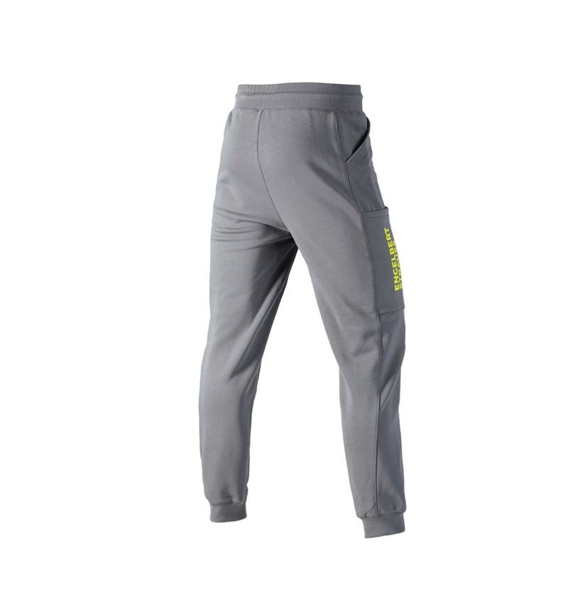 Accessoires: Sweat pants e.s.trail + bazaltgrijs/zuurgeel 3