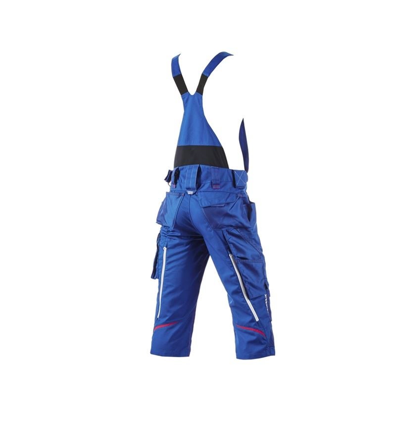 Pantalons de travail: Salopette corsaire e.s.motion 2020 + bleu royal/rouge vif 3