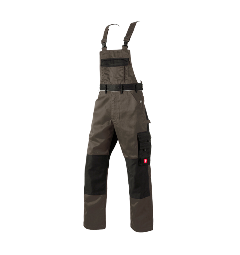 Pantalons de travail: Salopette e.s.image + olive/noir 2