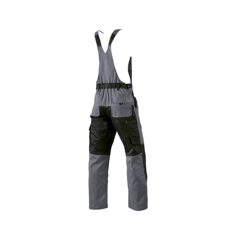 Pantalons de travail: Salopette e.s.image + gris/noir 8