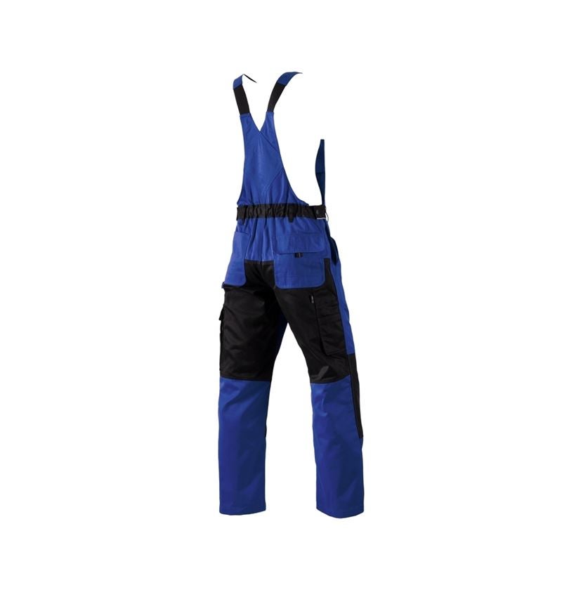 Pantalons de travail: Salopette e.s.image + bleu royal/noir 4