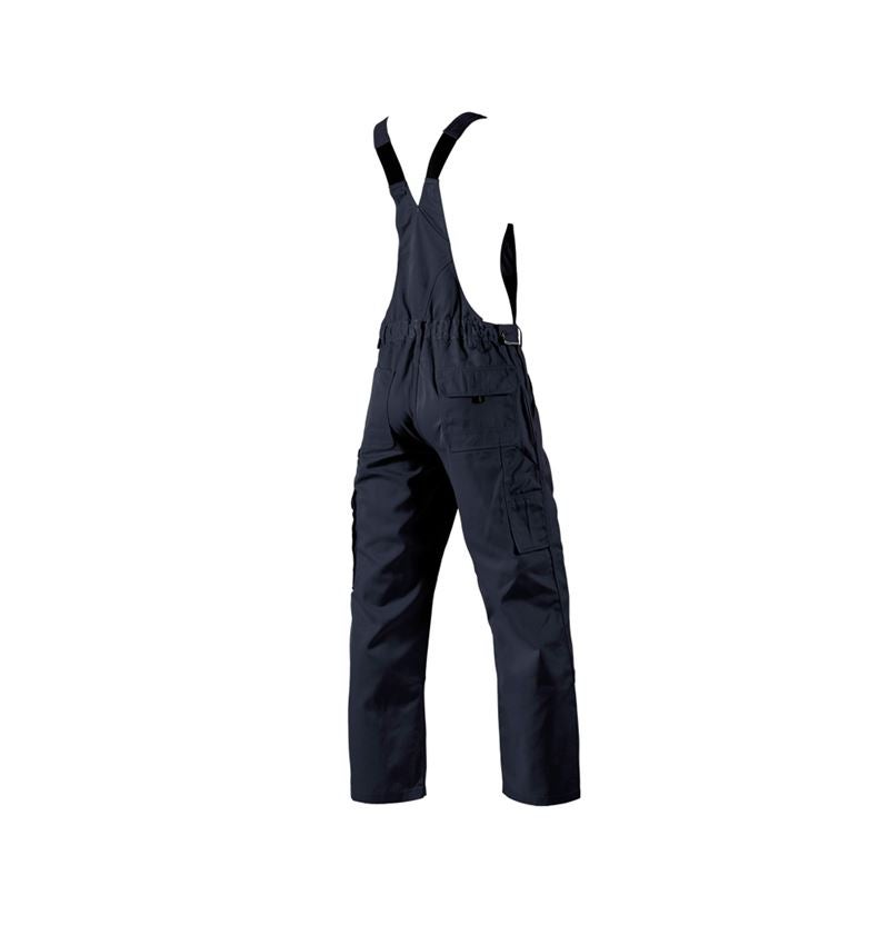 Pantalons de travail: Salopette e.s.classic + bleu foncé 4