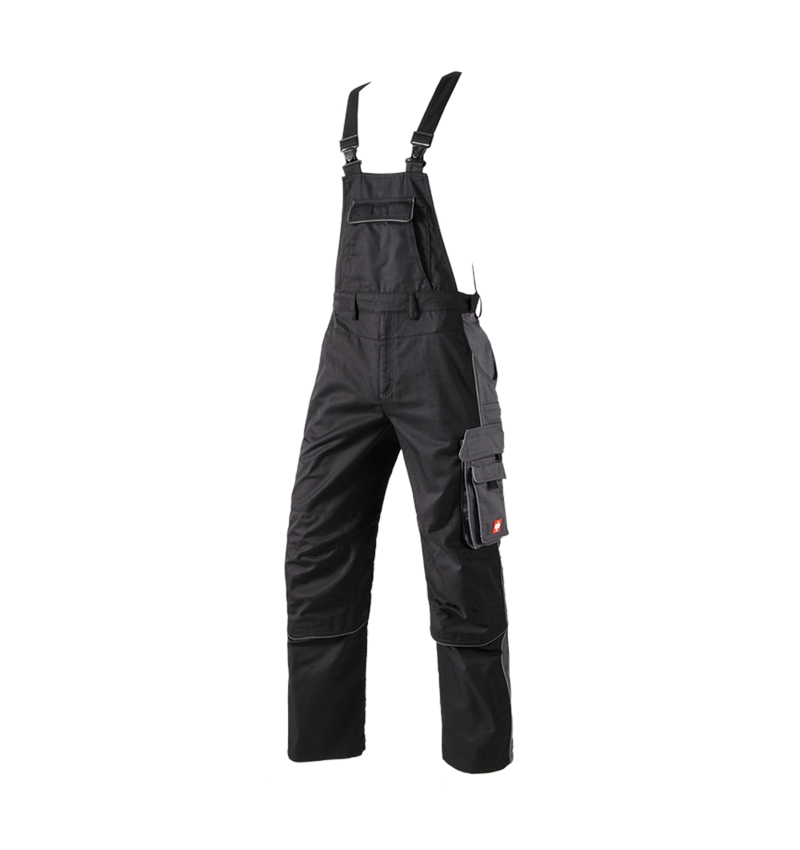 Pantalons de travail: Salopette e.s.active + noir/anthracite 2