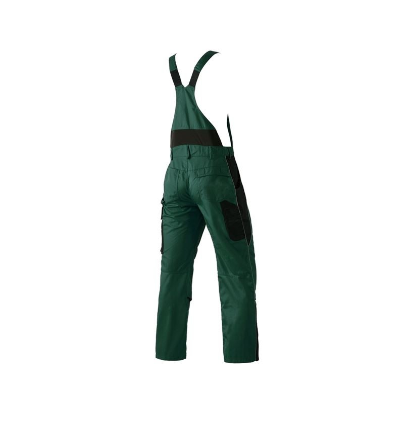 Pantalons de travail: Salopette e.s.active + vert/noir 3