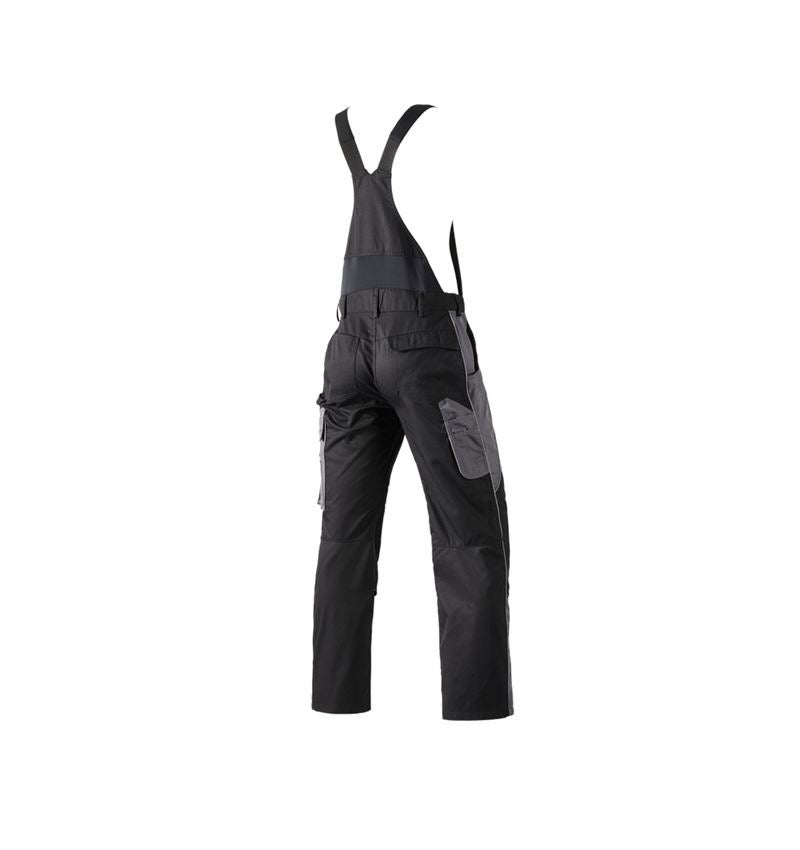 Pantalons de travail: Salopette e.s.active + noir/anthracite 3