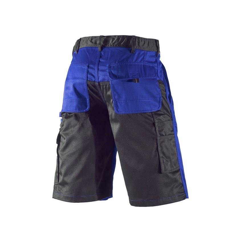 Pantalons de travail: Short e.s.image + bleu royal/noir 6