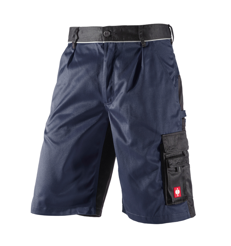 Pantalons de travail: Short e.s.image + bleu foncé/noir 4