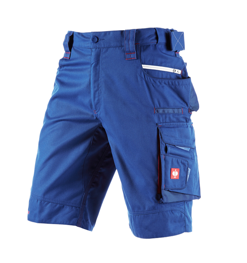 Pantalons de travail: Short e.s.motion 2020 + bleu royal/rouge vif 3