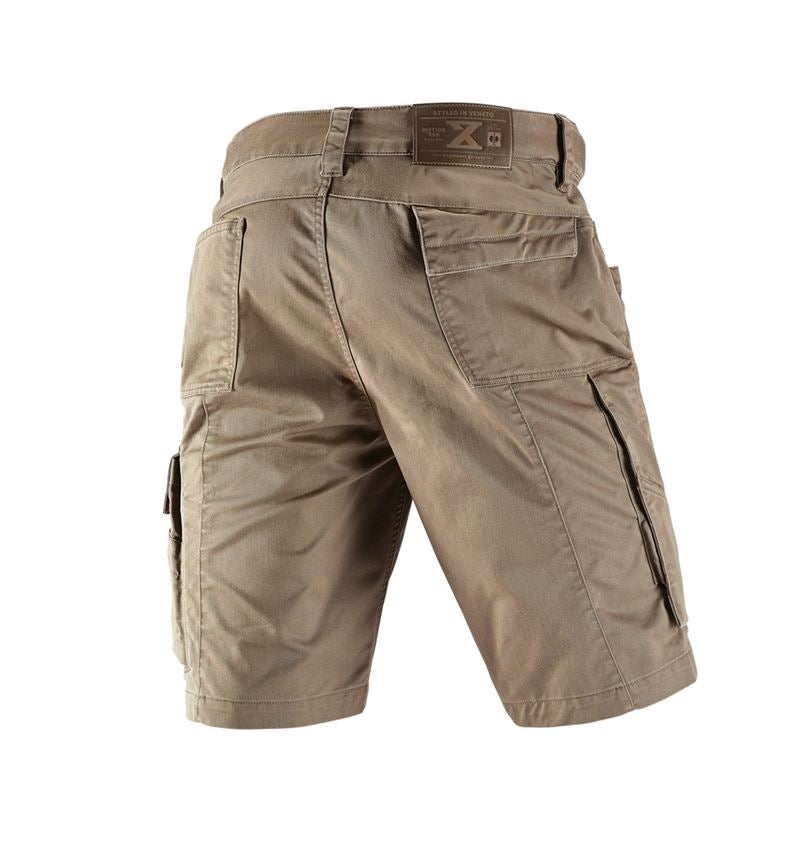 Pantalons de travail: Short e.s.motion ten + brun cendré 3