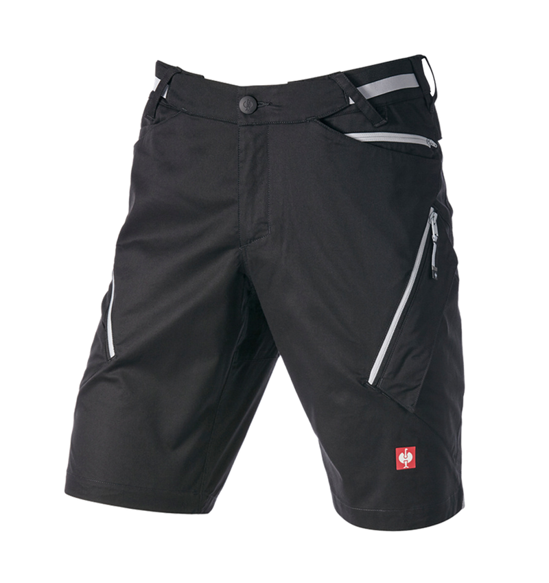 Kleding: Multipocketshort e.s.ambition + zwart/platina 5