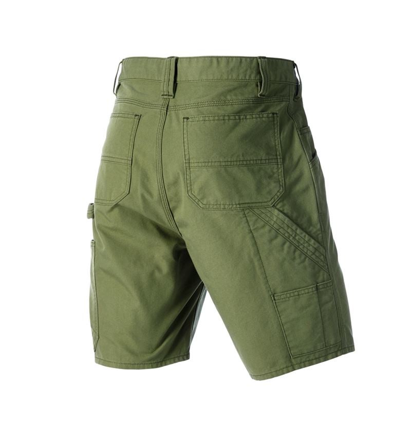 Pantalons de travail: Short e.s.iconic + vert montagne 7