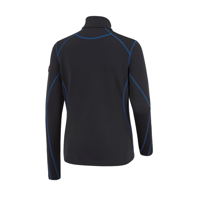 Shirts & Co.: Funkt.-Troyer thermo stretch e.s.motion 2020, Da. + graphit/enzianblau 3