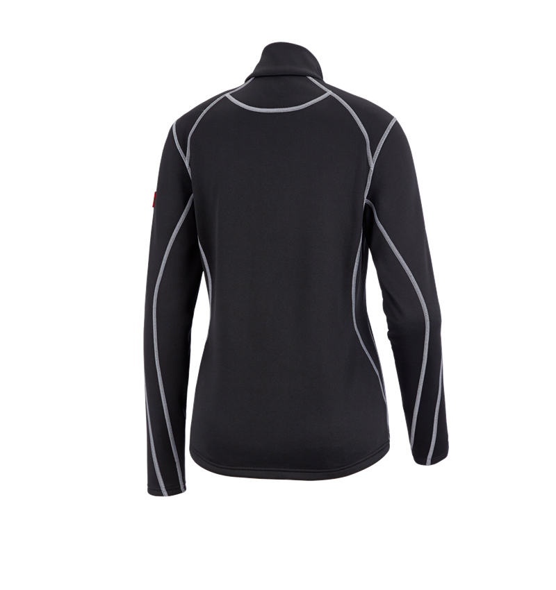 Froid: Pull de fon.thermo stretch e.s.motion 2020,fe. + noir/platine 1