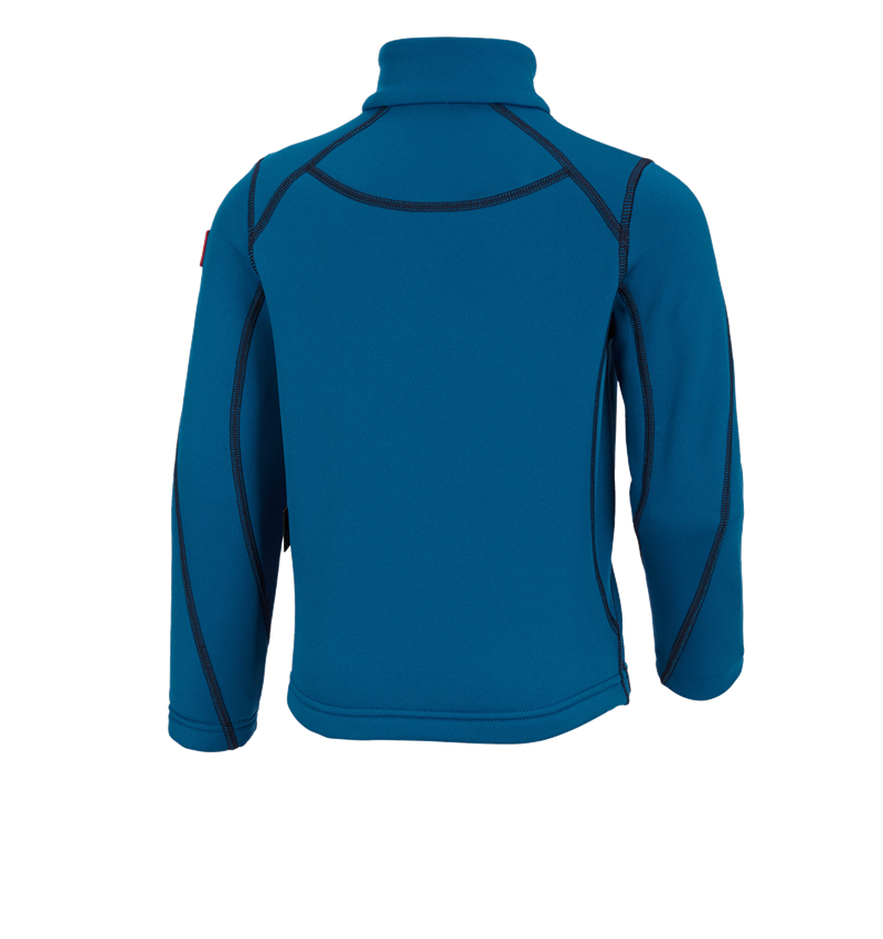 Shirts & Co.: Fun.Troyer thermo stretch e.s.motion 2020, Kinder + atoll/dunkelblau 1