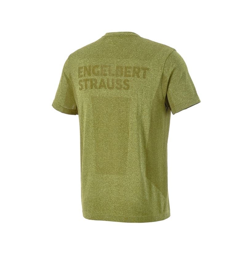 Kleding: T-Shirt seamless  e.s.trail + jeneverbesgroen melange 5