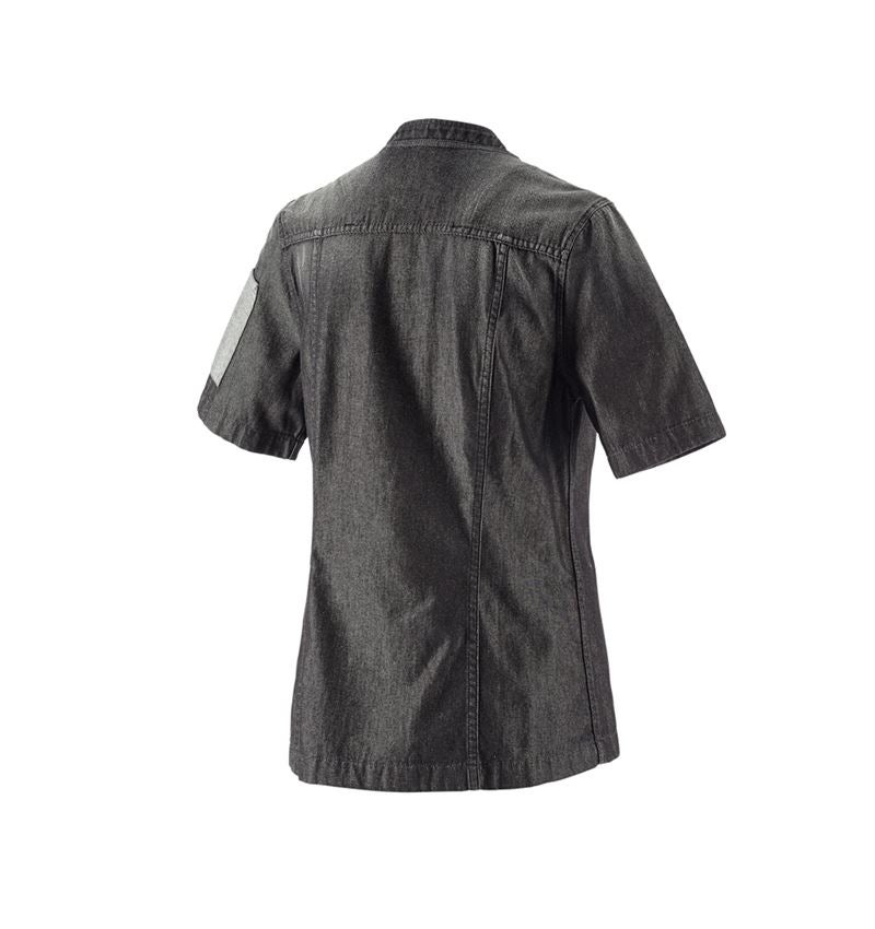 Shirts & Co.: e.s. Kochjacke denim, Damen + graphitewashed 3