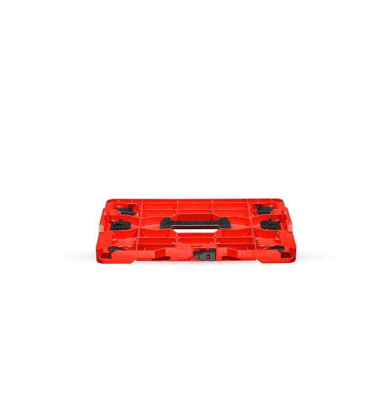 STRAUSSbox Systeem: STRAUSSbox Hybrid adapterplaat + rood/zwart