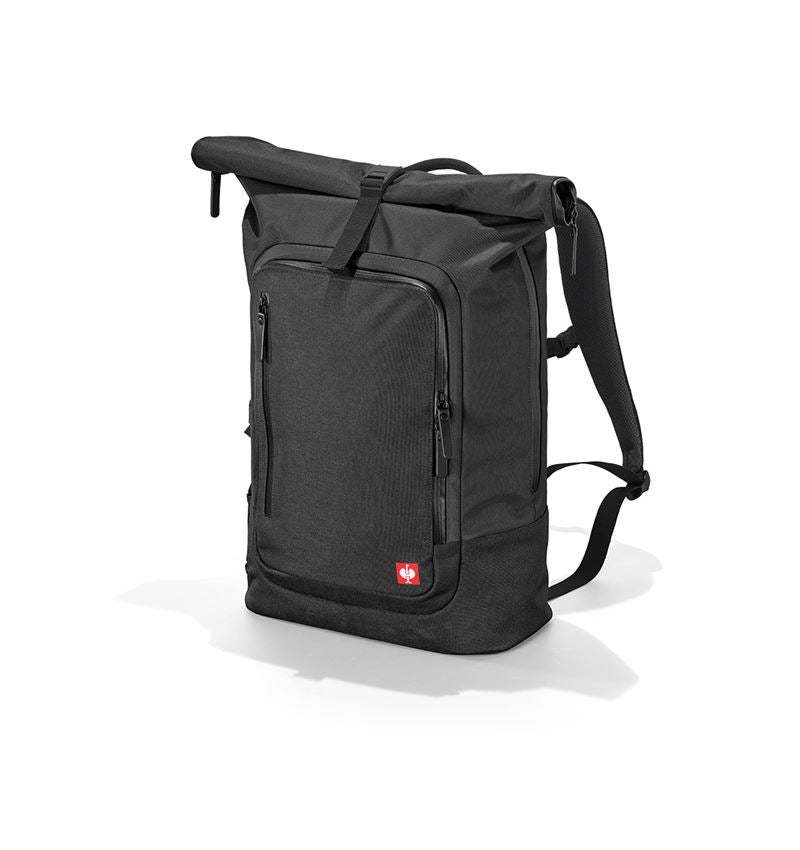 Themen: Rolltop-Rucksack e.s.work&travel + schwarz