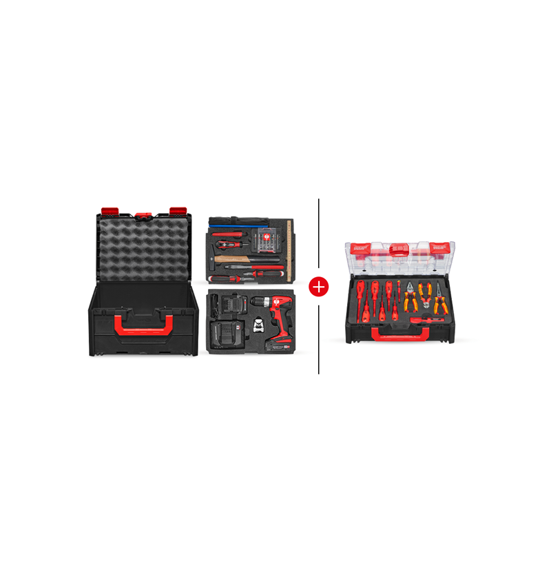 Elektrische gereedschappen: STRAUSSbox gereeds.set 215 midi Elektro Classic