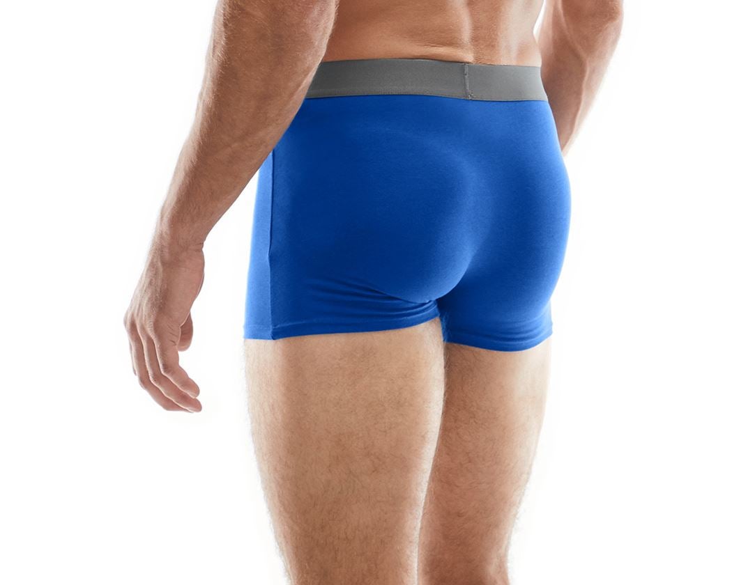 Ondergoed | Thermokleding: e.s. Cotton stretch boxers + korenblauw 1
