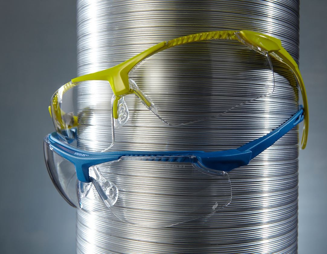 Veiligheidsbrillen: e.s. Veiligheidsbril Loneos + signaalgeel
