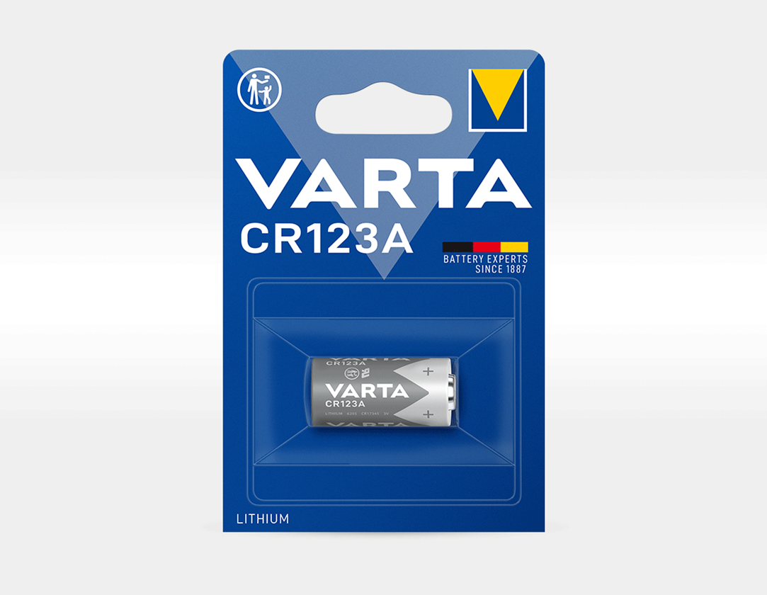 Electronique: VARTA Pile CR123