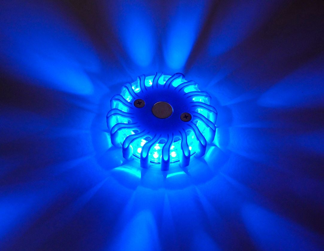 Accessoires: Signal lumineux éclairage d'avert. de chantier LED + bleu