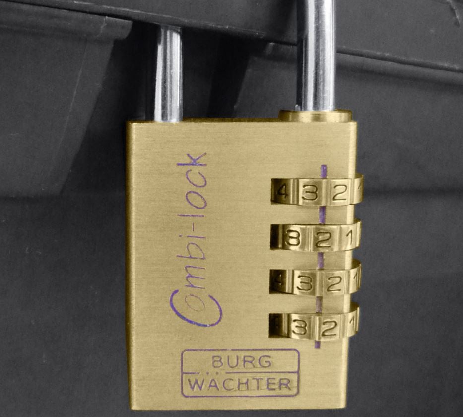 Kleinteile: Burg-Wächter Sicherheits-Zahlenschloss Combi Lock