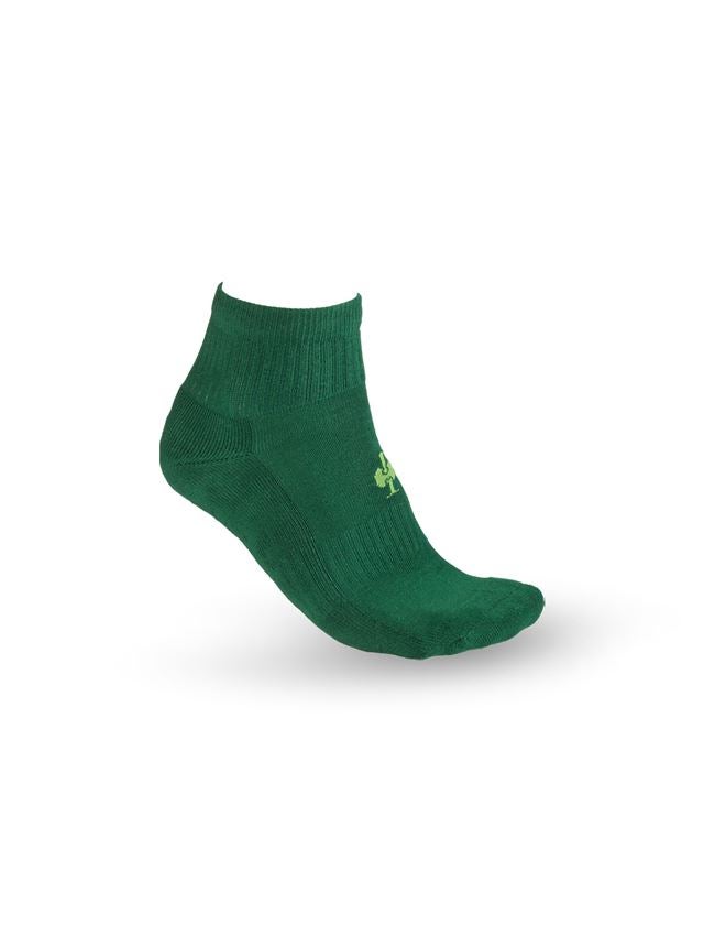 Sokken | Kousen: e.s. Allround-sokken Classic light/mid + groen/zeegroen
