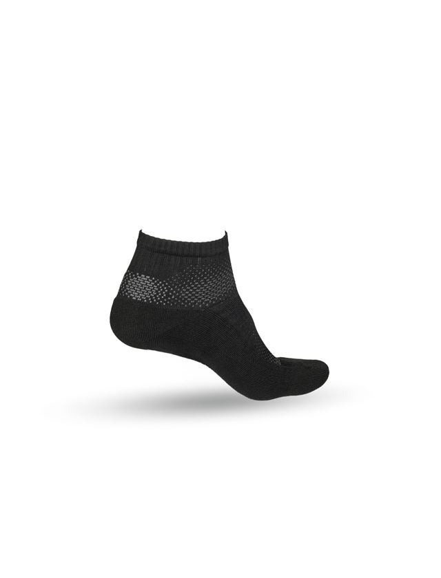 Kleding: e.s. Allseason sokken Function light/low + zwart/strauss rood