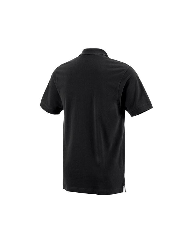 Shirts & Co.: e.s. Polo-Shirt cotton Pocket + schwarz 3