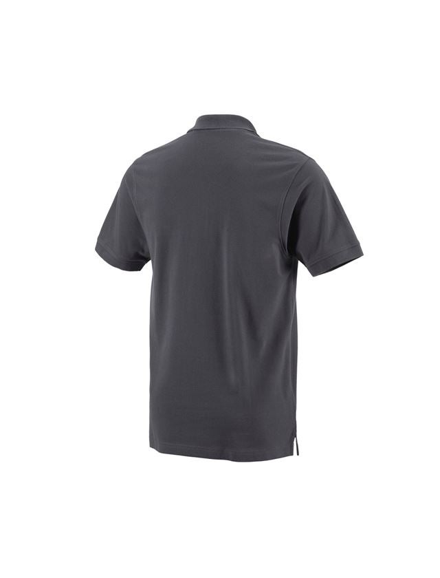 Tuin-/ Land-/ Bosbouw: e.s. Polo-Shirt cotton Pocket + antraciet 3