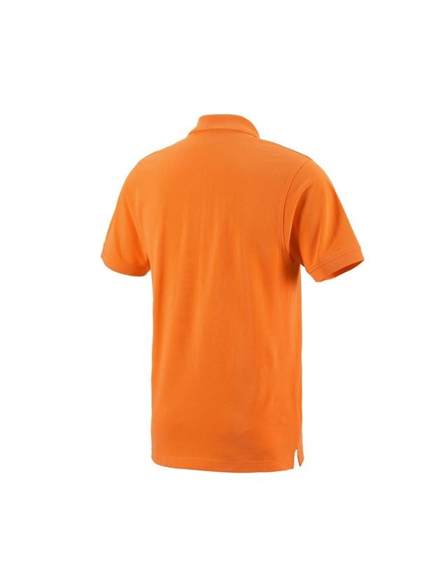 Bovenkleding: e.s. Polo-Shirt cotton Pocket + oranje 1