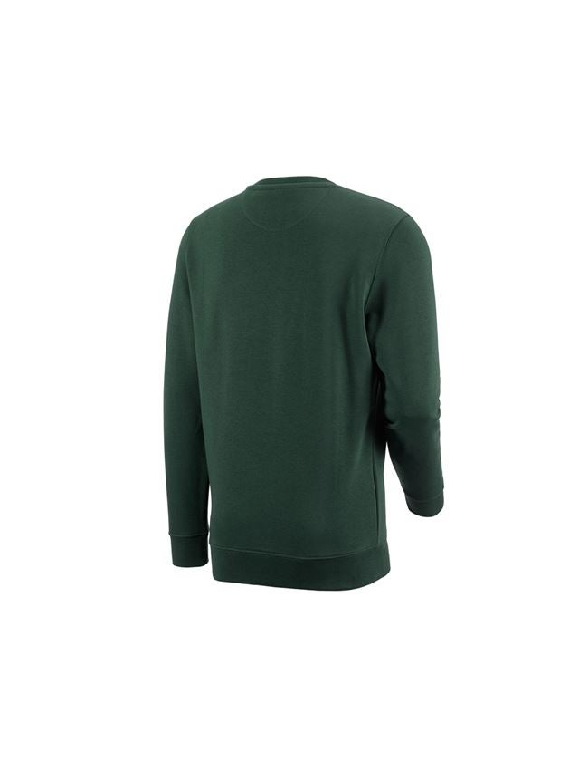 Installateurs / Plombier: e.s. Sweatshirt poly cotton + vert 3