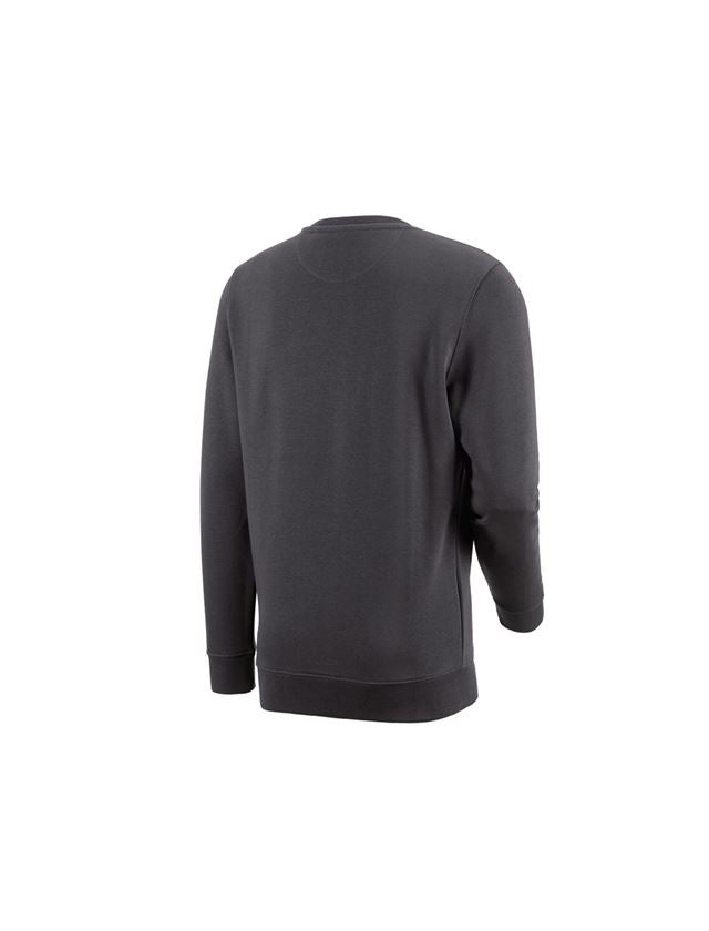 Shirts & Co.: e.s. Sweatshirt poly cotton + anthrazit 2