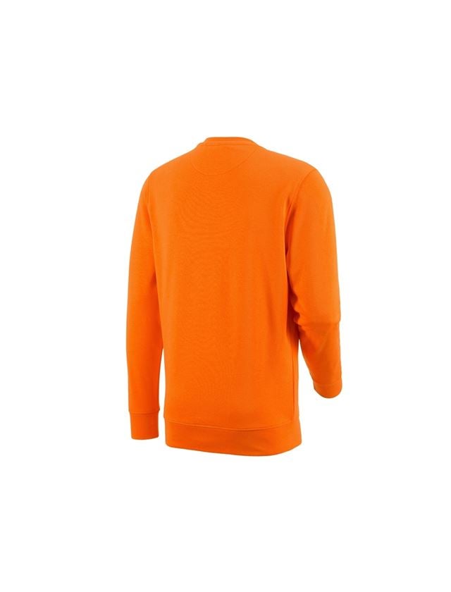 Onderwerpen: e.s. Sweatshirt poly cotton + oranje 1