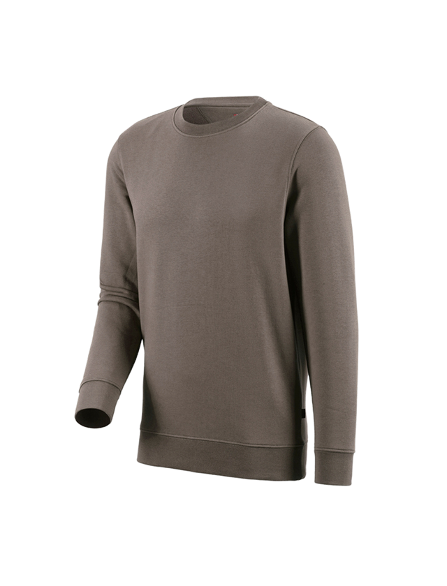 Shirts & Co.: e.s. Sweatshirt poly cotton + kieselstein
