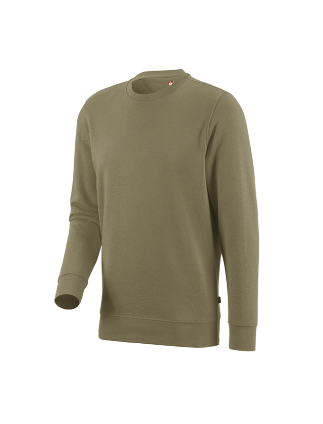 Shirts & Co.: e.s. Sweatshirt poly cotton + schilf